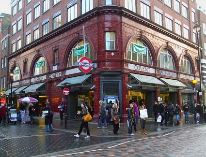 Covent Garden Tube Station, London